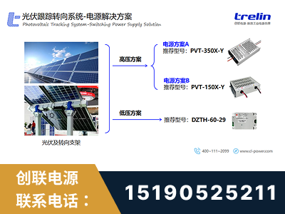 沙湾-光伏跟踪转向系统-电源解决方案